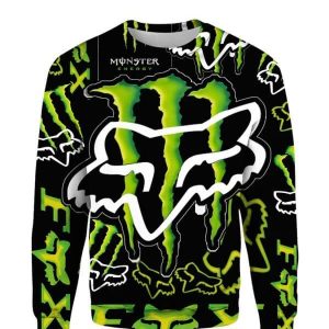 Custom name BraapGirls MEN WOMEN FOX 3D HOODIE, FOX HOODIE Brands for motocross girls and dirt bike riders - Brands view 2
