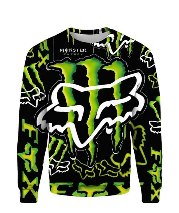 MEN WOMEN FOX 3D HOODIE, FOX HOODIE view 4