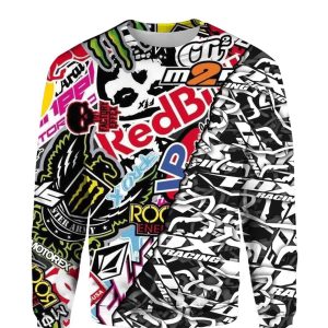 Custom name BraapGirls [PREMIUM] FULL FX BLACK Brands for motocross girls and dirt bike riders - Brands view 4