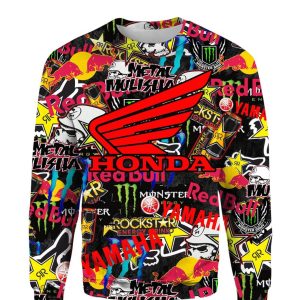 Custom name BraapGirls Full Logo Honda Brands for motocross girls and dirt bike riders - Brands view 4