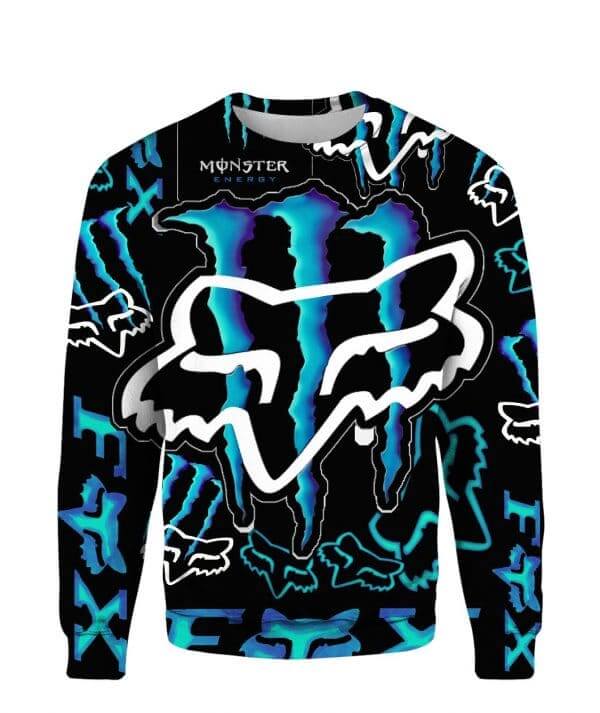 MEN WOMEN FOX 3D HOODIE, FOX HOODIE view 4