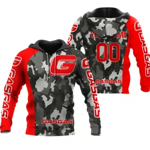 CUSTOM NAME RACING | RED CAMO | GASGAS