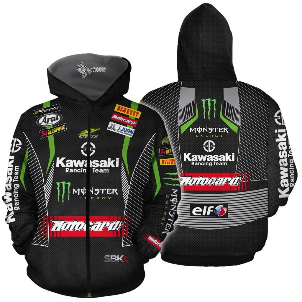 Motocard 3D All Over Printed Shirts view 3