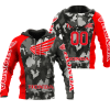 CUSTOM NAME RACING | RED CAMO | HONDA