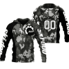 CUSTOM NAME RACING | BLACK CAMO | SKI-DOO