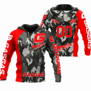 CUSTOM NAME RACING | RED CAMO | GASGAS