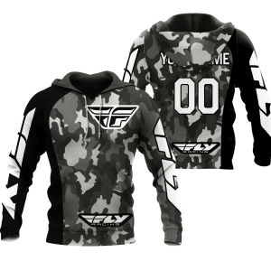 CUSTOM NAME RACING | BLACK CAMO | FLY RACING