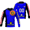CUSTOM NAME RACING | BLACK-BLUE | BULTACO