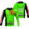 CUSTOM NAME RACING | BLACK-GREEN | BULTACO