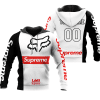 CUSTOM NAME RACING | BLACK WHITE | FOX RACING