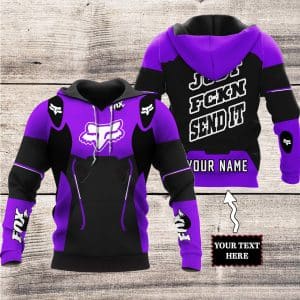 MOTOCROSS PERSONALIZED FX RACING V2 | COLOR PURPLE-BLACK