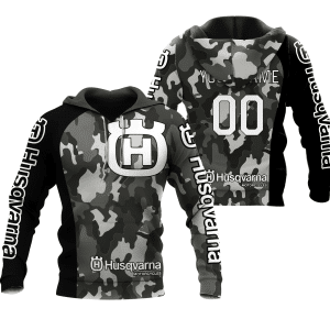 CUSTOM NAME RACING | BLACK CAMO | HUSQVARNA
