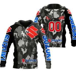 CUSTOM NAME RACING | BLACK CAMO | SUZUKI