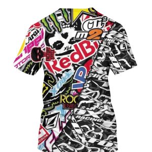 Custom name BraapGirls [PREMIUM] FULL FX BLACK Brands for motocross girls and dirt bike riders - Brands view 5