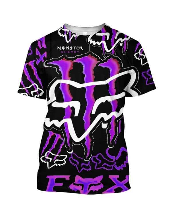 MEN WOMEN FOX 3D HORROR HOODIE view 5