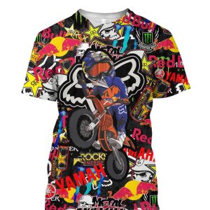 Custom name BraapGirls Full FX Rider Brands for motocross girls and dirt bike riders - Brands view 6