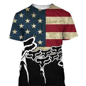 Custom name BraapGirls MX America Flag Brands for motocross girls and dirt bike riders - Brands view 5
