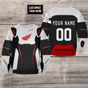 Custom name BraapGirls CUSTOM NAME RACING | HONDA V1 | KID & ADULT Brands for motocross girls and dirt bike riders - Brands view 1