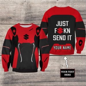 Custom name BraapGirls MOTOCROSS PERSONALIZED FX RACING V1 | SUZUKI Brands for motocross girls and dirt bike riders - Brands view 2