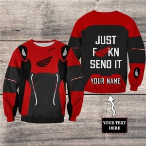 Custom name BraapGirls MOTOCROSS PERSONALIZED FX RACING V1 | HONDA Brands for motocross girls and dirt bike riders - Brands view 2