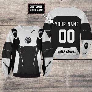 Custom name BraapGirls CUSTOM NAME RACING | SKI-DOO V1 | KID & ADULT Brands for motocross girls and dirt bike riders - Brands view 1