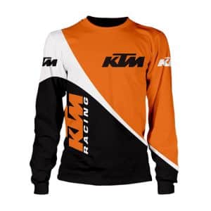 Custom name BraapGirls KTM UU T3D Full Printing Brands for motocross girls and dirt bike riders - Brands view 2