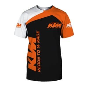 Custom name BraapGirls KTM MA T3D Full Printing Brands for motocross girls and dirt bike riders - Brands view 2