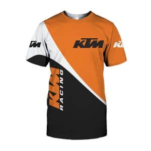 Custom name BraapGirls KTM UU T3D Full Printing Brands for motocross girls and dirt bike riders - Brands view 3