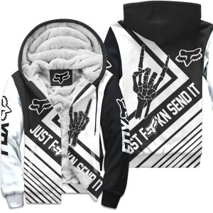 JUST FNKN SEND IT FLEECE HOODIE