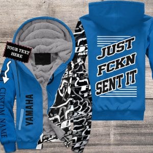 MOTOCROSS PERSONALIZED FX RACING | FLEECE HOODIE | YAMAHA
