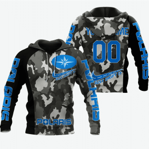 CUSTOM NAME RACING | BLACK CAMO | POLARIS