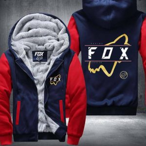 Custom name BraapGirls YL FX Fleece Zip Hoodie Brands for motocross girls and dirt bike riders - Brands view 2