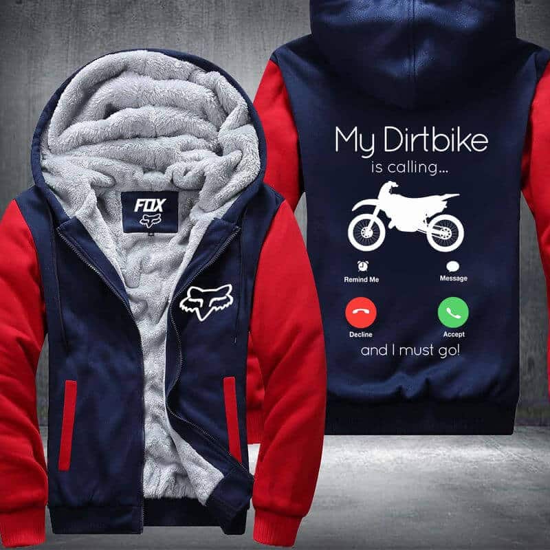 My DB is Calling Fleece Zip Hoodies view 3