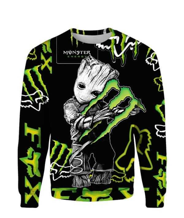 MEN WOMEN FOX 3D HOODIE, FOX HOODIE view 4