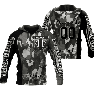 CUSTOM NAME RACING | BLACK CAMO | TRIUMPH