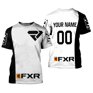 Custom name BraapGirls CUSTOM NAME RACING | BLACK-WHITE | FXR Brands for motocross girls and dirt bike riders - Brands view 1