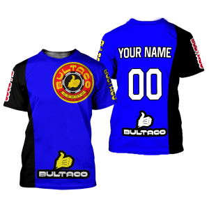 Custom name BraapGirls CUSTOM NAME RACING | BLACK-BLUE | BULTACO Brands for motocross girls and dirt bike riders - Brands view 1