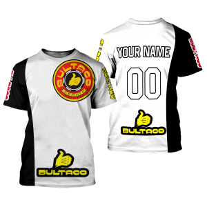 Custom name BraapGirls CUSTOM NAME RACING | BLACK-WHITE | BULTACO Brands for motocross girls and dirt bike riders - Brands view 1
