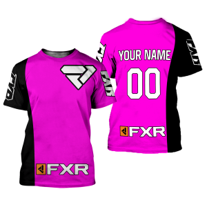 Custom name BraapGirls CUSTOM NAME RACING | BLACK-PINK| FXR Brands for motocross girls and dirt bike riders - Brands view 1