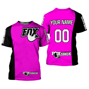 Custom name BraapGirls CUSTOM NAME RACING | BLACK PINK | FOX RACING Brands for motocross girls and dirt bike riders - Brands view 1