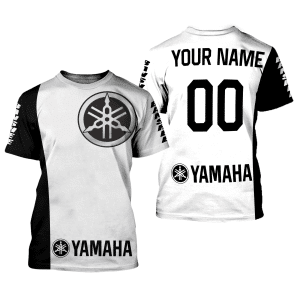 Custom name BraapGirls CUSTOM NAME RACING | BLACK-WHITE | YAMAHA BANSHEE Brands for motocross girls and dirt bike riders - Brands view 1