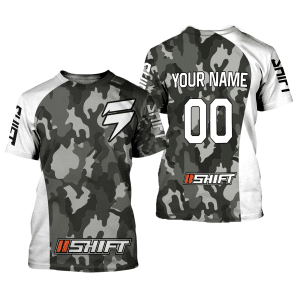 Custom name BraapGirls CUSTOM NAME RACING | WHITE CAMO | SHIFT Brands for motocross girls and dirt bike riders - Brands view 1