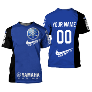 Custom name BraapGirls CUSTOM NAME RACING | BLACK-BLUE | YAMAHA Brands for motocross girls and dirt bike riders - Brands view 1