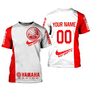 Custom name BraapGirls CUSTOM NAME RACING | RED-WHITE | YAMAHA Brands for motocross girls and dirt bike riders - Brands view 1