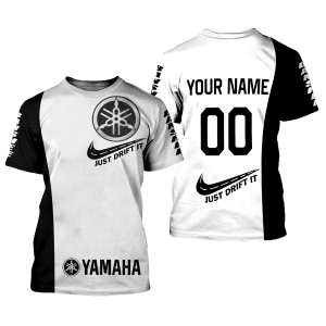 Custom name BraapGirls CUSTOM NAME RACING | BLACK-WHITE | YAMAHA BANSHEE Brands for motocross girls and dirt bike riders - Brands view 1