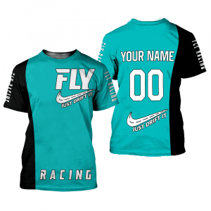 Custom name BraapGirls CUSTOM NAME RACING | BLACK-SKY | FLY RACING Brands for motocross girls and dirt bike riders - Brands view 1