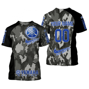 Custom name BraapGirls CUSTOM NAME RACING | BLACK CAMO | YAMAHA V1 Brands for motocross girls and dirt bike riders - Brands view 1
