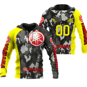 CUSTOM NAME RACING | YELLOW CAMO | YAMAHA V2