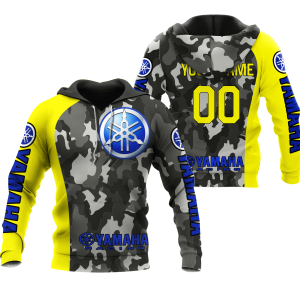 CUSTOM NAME RACING | YELLOW CAMO | YAMAHA V1