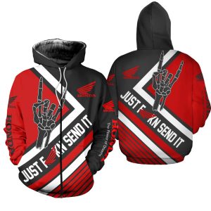 Custom name BraapGirls [PREMIUM] JUST FNKN SEND IT HONDA Brands for motocross girls and dirt bike riders - Brands view 1